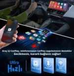 Smart AI Box 2 IN 1 Wireless Donge Carplay - Görsel 3