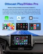 Ottocast Play2Video PRO 5 in 1 CarPlay, Android Auto - Görsel 4