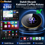 Carrocket Snapdragon 6350 Smart Aİ Box 8 GB Ram 128 GB Hafıza
